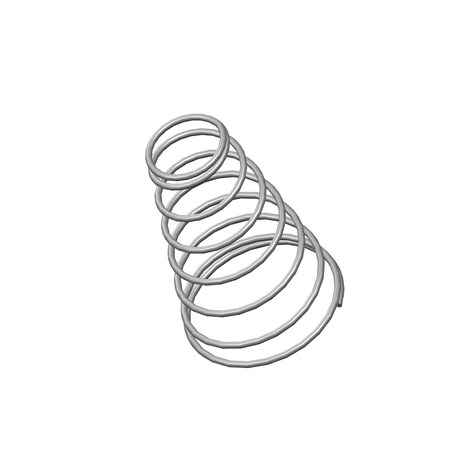 Approved Vendor Taper Spring, Lo= 0.796 , So= 0.406 , W= 0.032 G009989488